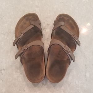 Birkenstocks - Mayari in Mocha Size 38 (US 7-7.5)